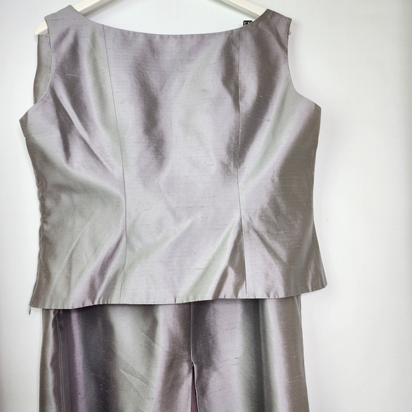 Anthea Crawford pure silk size 16  2-piece coordinate-worn once - Picture 9 of 17